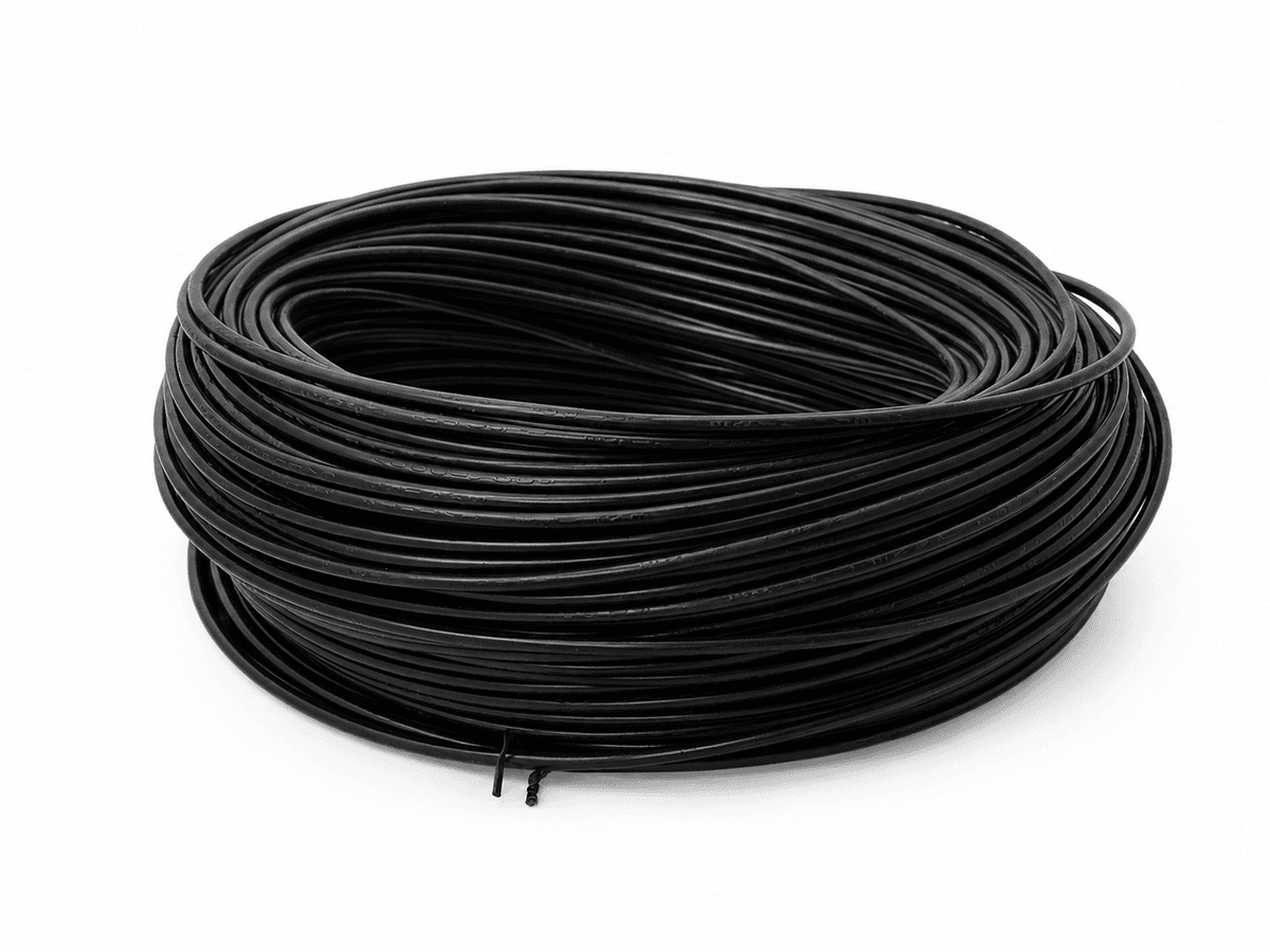 HOUSE WIRE GPW 1.5mm Black Cu PVC 600/1000V