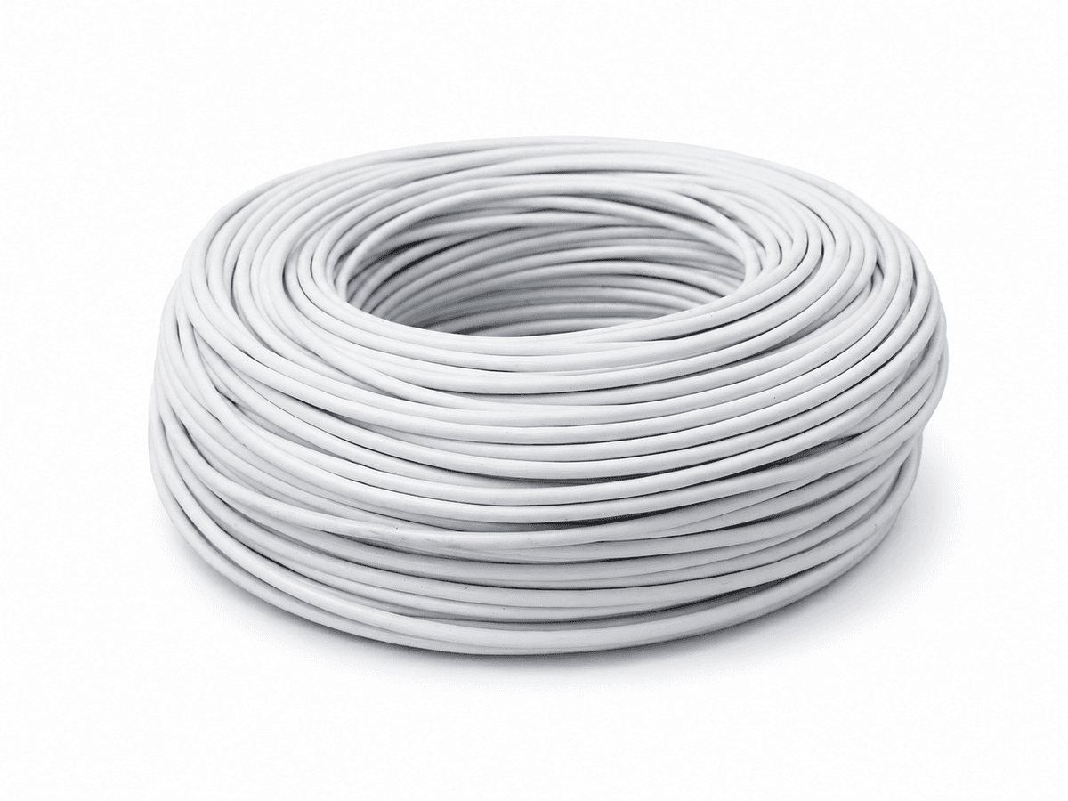 PANEL WIRE 2.5mm White 1C FLX M/S 100M