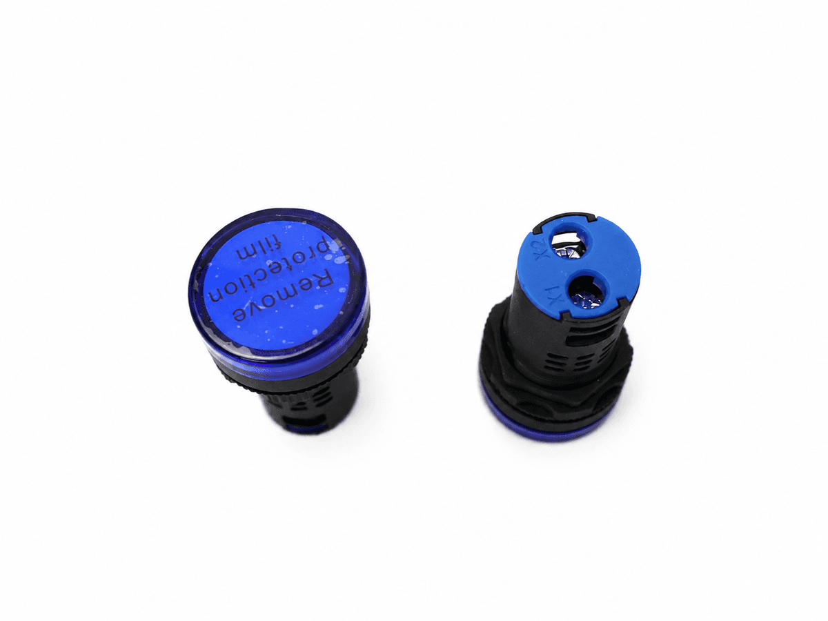 PILOT LIGHT 22MM 24V Blue