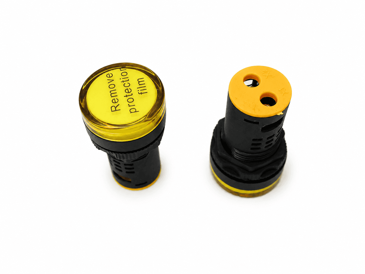 PILOT LIGHT 22MM 24Vdc Yellow