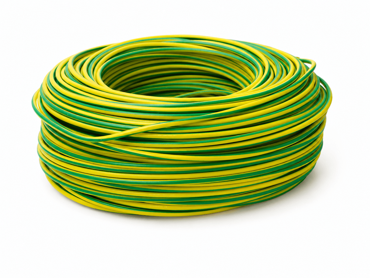 HOUSE WIRE GPW 2.5mm Green/Yellow Cu PVC 600/1000V